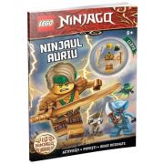 Ninjaul Auriu (carte de activitati cu benzi desenate si minifigurina LEGO)