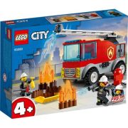 LEGO City - Camion de pompieri cu scara 60280, 88 de piese