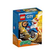 LEGO City - Motocicleta de cascadorie-racheta 60298, 14 piese