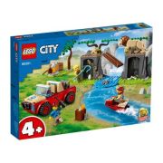 LEGO City – Masina de teren pentru salvarea animalelor salbatice 60301, 157 de piese 157 poza 2022