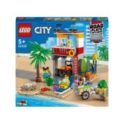 LEGO City – Post de salvamar pe plaja 60328, 211 de piese librariadelfin.ro