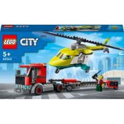 LEGO City. Transportul elicopterului de salvare 60343, 215 de piese 215 imagine 2022