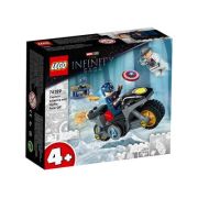 LEGO Super Heroes – Marvel infruntarea dintre Captain America si Hydra 76189, 49 de piese 76189 imagine 2022