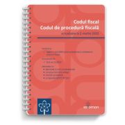Codul fiscal - Codul de procedura fiscala (actualizate la 2 martie 2022)