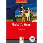 Fireball`s Heart + CD (Level 1) – Herbert Puchta librariadelfin.ro