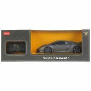 Masina cu telecomanda Lamborghini Sesto Elemento gri, scara 1 la 18, Rastar (18 poza 2022