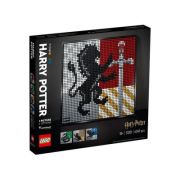 LEGO Art Blazoane Hogwarts Harry Potter 31201, 4249 piese 31201 imagine 2022