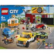 LEGO City Nitro Wheels. Atelier de tuning 60258, 897 piese librariadelfin.ro