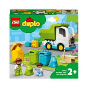 LEGO DUPLO. Autogunoiera si reciclare 10945, 19 piese 10945 imagine 2022