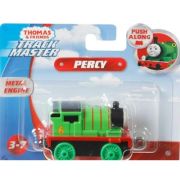 Locomotiva de impins Trackmaster Percy cu pete colorate, Thomas & Friends