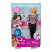Papusa Barbie antrenoare de patinaj, Barbie Accesorii imagine 2022