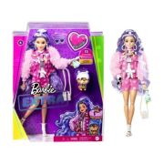 Papusa Extra Style cu Par creponat, Barbie