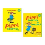 Pachet format din 2 titluri Pippi Sosetica - Astrid Lindgren