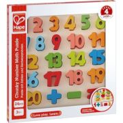 Puzzle Matematica Chunky, 24 piese, HAPE librariadelfin.ro