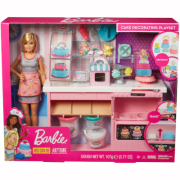Set de joaca Barbie Cofetar, Barbie accesorii poza 2022