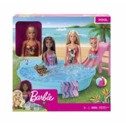 Set papusa Barbie cu piscina, Barbie accesorii poza 2022