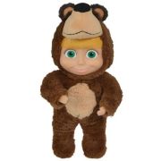 Masha 2in1 papusa 25 cm in costum de urs, Masha imagine 2022