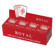 Carti de joc Royal din plastic, As games librariadelfin.ro