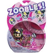Figurina de transformare Z-Girlz Ursulet panda, Zoobles Animale imagine 2022