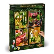 Kit pictura pe numere Schipper Quatro in vino veritas creative imagine 2022
