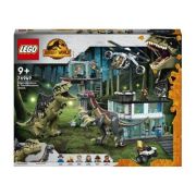 LEGO Jurassic World. Atacul Giganotozaurului si Therizinosaurului 76949, 810 piese 76949 imagine 2022