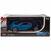 Masina cu telecomanda Bugatti Chiron albastru, scara 1: 14, Rastar librariadelfin.ro