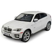 Masinuta metalica BMW X6 alb, Rastar