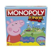 Joc de societate Monopoly junior Peppa Pig, Monopoly copii poza 2022