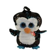 Rucsac de Plus cu Paiete Pinguinul Waddles, TY Animale imagine 2022