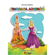 Carti de colorat a5. frumoasa adormita