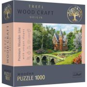 Puzzle din lemn casa victoriana 1000 de piese 1000 poza 2022