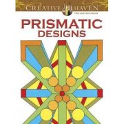 Creative Haven Prismatic Designs Coloring Book librariadelfin.ro
