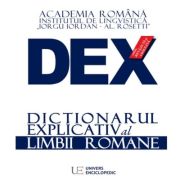 DEX. Dictionarul explicativ al limbii romane – Academia Romana (DEX) imagine 2022