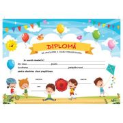 Diploma de absolvire a clasei pregatitoare (DZC02) librariadelfin.ro