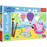 Puzzle Peppa Pig in vacanta 24 piese