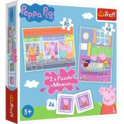 Puzzle 2in1 peppa pig