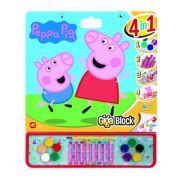 Set Peppa Pig pentru desen Giga Block 4 in 1, As games