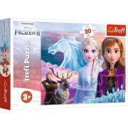 Puzzle Frozen curajoasele surori 30 de piese, Trefl