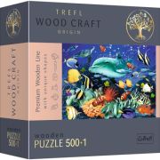 Puzzle din lemn Viata marina 500+1 piese 500+1 imagine 2022