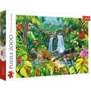Puzzle Padurea tropicala, 2000 piese librariadelfin.ro