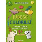 Iubesc culorile, nr. 2. Carte de colorat pentru copii – Daisy Green librariadelfin.ro