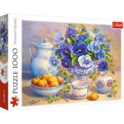 Puzzle Buchet albastru, 1000 piese