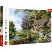 Puzzle Casuta de pe lac, 1000 piese, Trefl