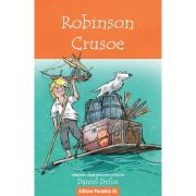 Robinson Crusoe (text adaptat) – Daniel Defoe librariadelfin.ro