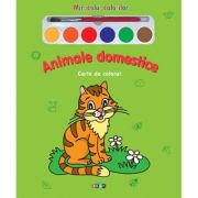 Miracolul culorilor. Animale domestice - Carte de colorat - 2021