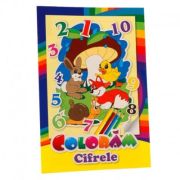 Coloram Cifrele. Privim si coloram librariadelfin.ro imagine 2022