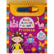 Printese. carte de colorat cu apa. stiloul magic cu apa