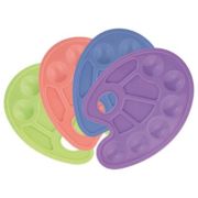 Paleta de amestecare acuarele, forma ovala pastel ( mj101342 )