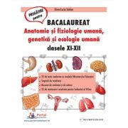 BACALAUREAT. Anatomie si fiziologie umana, genetica si ecologie umana. 25 de teste rezolvate - Elena-Lucia Stelian