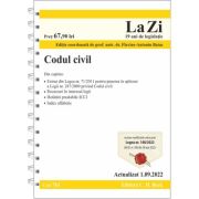 Codul civil. actualizat la 1. 09. 2022